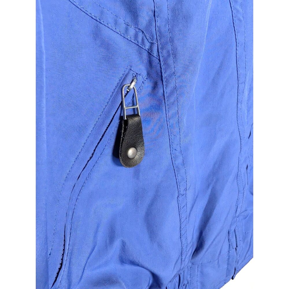 Vintage Jamie Sadock Blue Utility Windbreaker Jacket M 90s Y2K Streetwear - Picture 10 of 10